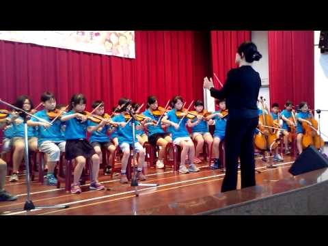 20150502台南市新營區南梓國小梓有愛感恩活動文元國小弦樂表演(2)