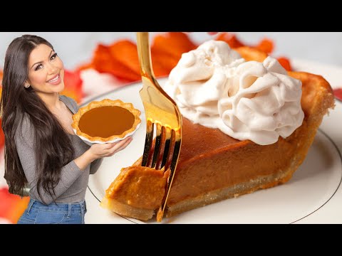 PERFECT PUMPKIN PIE FROM SCRATCH