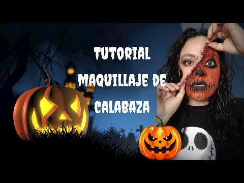 Tutorial de maquillaje de calabaza 🎃