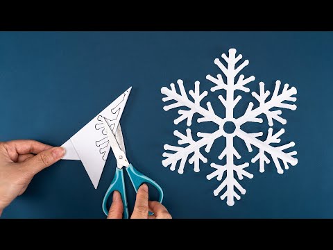 Paper Snowflake #48 - How to make Snowflakes out of paper - Christmas Ornaments