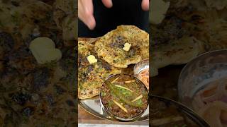 Amritsari Kulcha ASMR Cooking || #shorts #food #cooking #asmr #recipe #indianasmrworld #streetfood