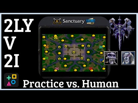 ⬜☠️Sanctuary [2v2] - Undead vs. Human: Practice 1 - Lym POV