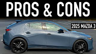 Pros & Cons of the 2025 Mazda 3 Turbo Hatchback