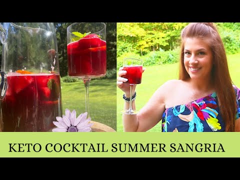 KETO COCKTAIL / SUMMER SANGRIA