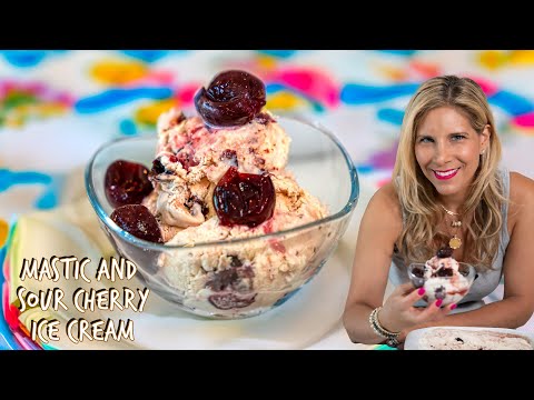 Mastic Cherry Dream: The PERFECT Summer Ice Cream!