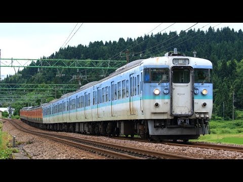 115系10連 廃車回送 回9731M 新長野色+湘南色