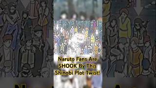 Naruto Fans Are SHOOK By This Shinobi Plot Twist! #animefans #narutouzumaki