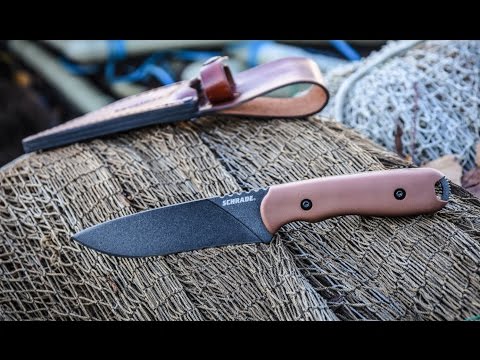 NEW! Bushcraft / Survival Knife/ Tactical - Schrade SCHF42D