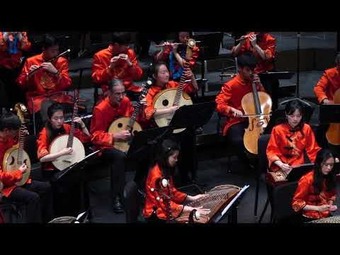 Chinese orchestra: Pestle & Mortar Dance  民族管弦樂《杵舞石音》 (自然音響)