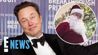 Elon Musk Posts WEIGHT LOSS Pic, Calls Himself "Ozempic Santa" | E! NEWS