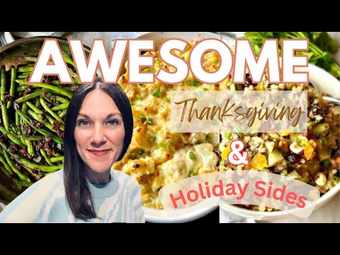 THANKSGIVING SIDE DISH RECIPES | 5 EASY HOLIDAY SIDE DISHES | IMPRESSIVE SIDE DISH RECIPES