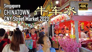 Singapore - Chinatown 牛车水 | Chinese New Year Street Market 2023