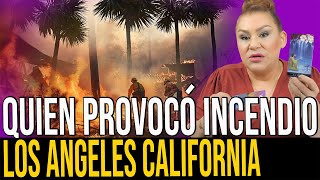 LA RAZON QUE PROVOCÓ LOS INCENDIOS FORESTALES EN LOS ANGELES CALIFORNIA