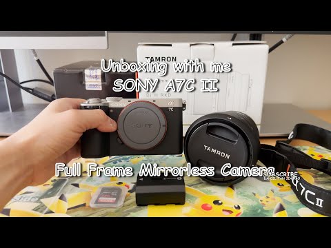 Unboxing my favorite daily photo and video camera - full frame sensor mirrorless Sony A7CII