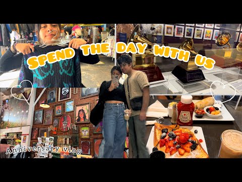 Spend the day with me!... and my boyfriend |Thrift stores, Grammy Museum|