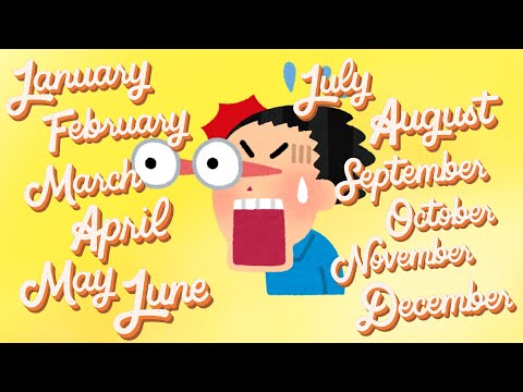 Months Song | January to December Song | Calendar Song | Nursery Rhymes | Educastle