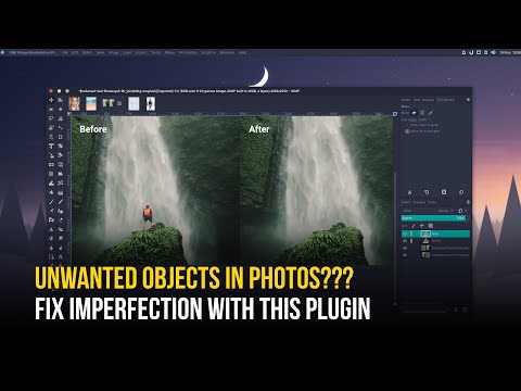 Install GIMP Resynthesizer Plugin on Linux | Heal Selection to Remove Unwanted Object From Photo