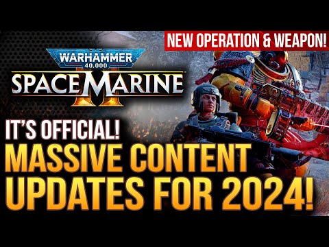 Warhammer 40K Space Marine 2 - MASSIVE Content Update! New Operation, Dark Angels, & Weapon In 2024!