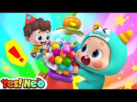 Halloween Candy | Halloween Costume | Funny Kids Song | Nursery Rhymes & Kids Songs | Yes! Neo