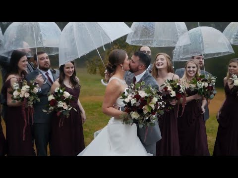 Couple Doesn't Let a Rain Ruin Their Wedding Day | Wilkes Cove, Ozark, Alabama Wedding