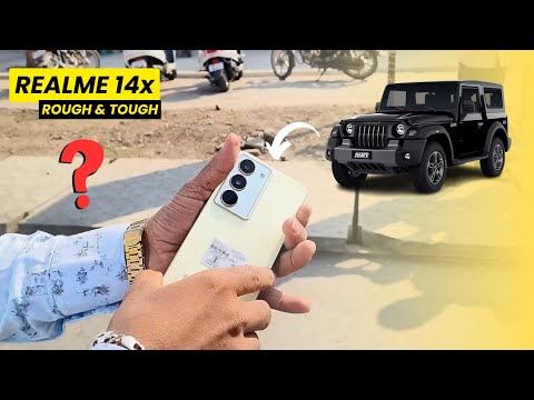 Realme 14x📱Thar Test 🚙 Rough & Tough 5G Phone 😲