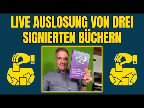 Live-Verlosung: drei signierte Bücher von @ProfWalz...viel Glück! #WalzBuch