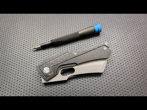 How to disassemble and maintain the Serge Knives Trisect