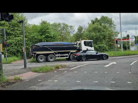 Hanford Roundabout from Trent Vale A34 2nd Exit to Stone, Stoke-on-Trent Driving Test Route Help