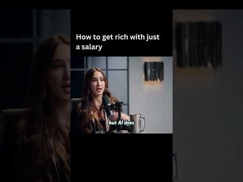 How to get rich with just a salary. #financeadvice #wealthcreator #wealthbuilders #milliondollar