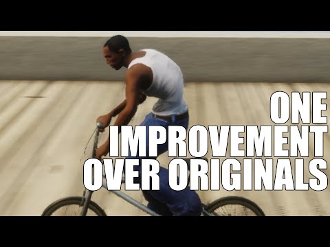 One thing the GTA Definitive Edition does BETTER than the Originals