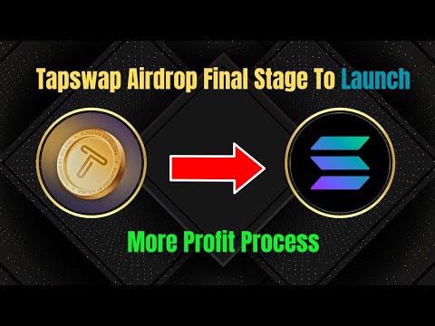 Tapswap Token Airdrop Final Stage To Launch | Airdrop Criteria & More Profit Process Is Here |