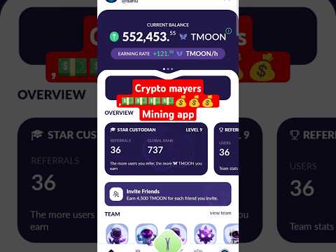 Crypto Mayers mining app, referral code  and update