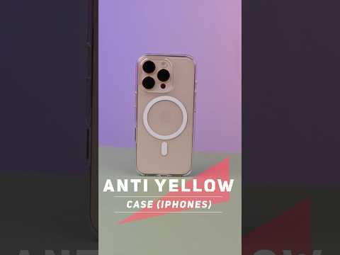 Stop worrying about clear case becoming yellow color, here is Capes India anti yellow armour case