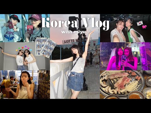 【韓国vlog】3泊4日の女子旅✈️🇰🇷ひたすら爆買いして遊びまくった。with みゆちゃん