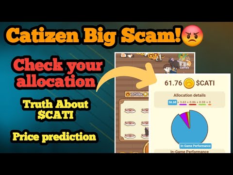 Catizen Scammed Us! | Allocation Check | Catizen Price Prediction in Bangla