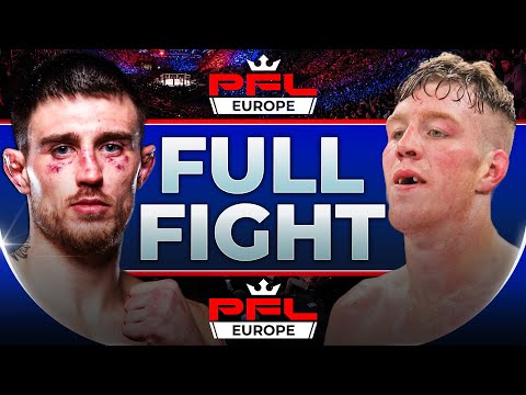 Hughes Faces The Nuke! | Connor Hughes v Dylan Tuke | Full Fight | PFL Europe 2 2023