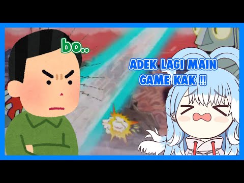 Kobo yg lagi main game diganggu kakaknya !!  [ kobo kanaeru ]