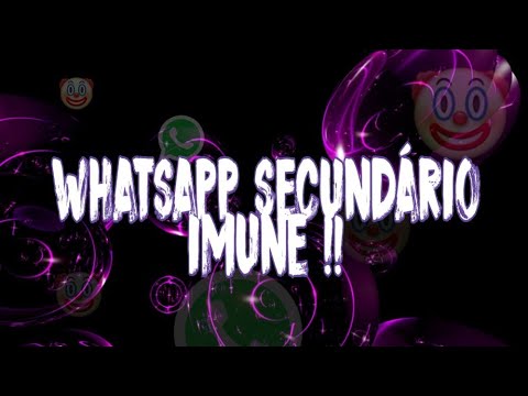 WhatsApp (SECUNDÁRIO!) RAJANDO igual IOS! IMUNE a TRAVAS: LOCALIZAÇÃO, TXT, CONTATO E ETC...