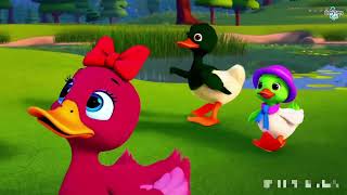 Five Little Ducks | kids Songs | rhymes poem