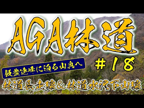 ⭐ AGA林道　＃18　林道水沢下山線＆長走線