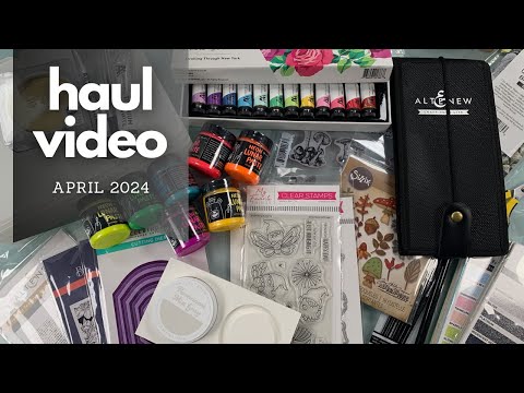 🟣LIVE REPLAY! Haul Video! April 2024