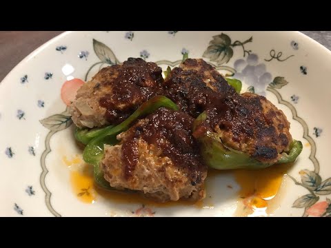 【料理】ピーマン肉詰めず