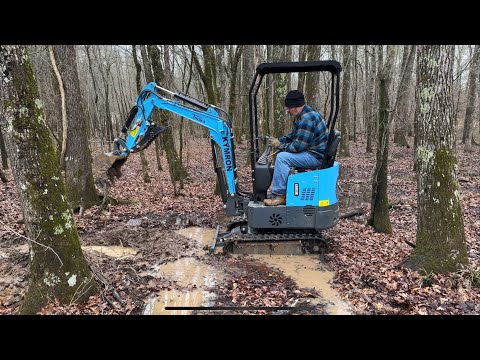 Will my Chinese Mini Excavator Sink in the Swamp?