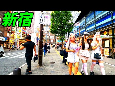 【4K60】再開発が進む東京新宿を散策！(walk in Shinjuku)