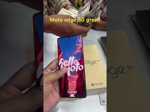 Moto edge 50 green unboxing #beast #master #anirudh #tamil  #smartphone