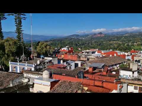 Después de una noche de lluvia así de bonito amaneció en mi Pueblo Mágico Naolinco