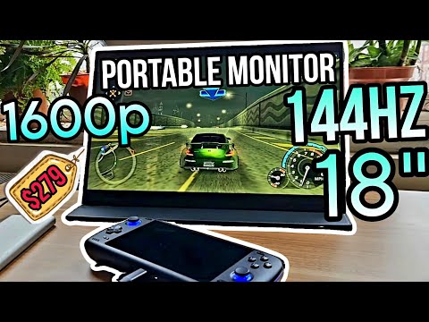 Is this 144Hz 18" QHD Portable Gaming Monitor Overpriced ? | Uperfect UGame K118