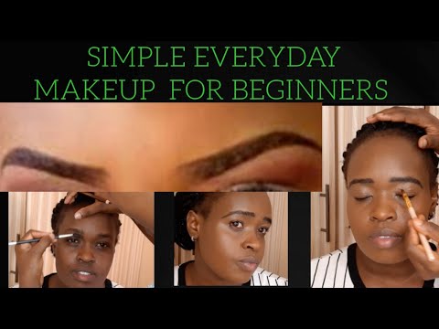 SIMPLE MAKEUP TUTORIAL FOR BEGINNERS / DIY MAKEUP / HOW TO APPLY MAKEUP /MAKEUP TOOLS / NAOMI ISAAC