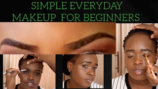 SIMPLE MAKEUP TUTORIAL FOR BEGINNERS / DIY MAKEUP / HOW TO APPLY MAKEUP /MAKEUP TOOLS / NAOMI ISAAC