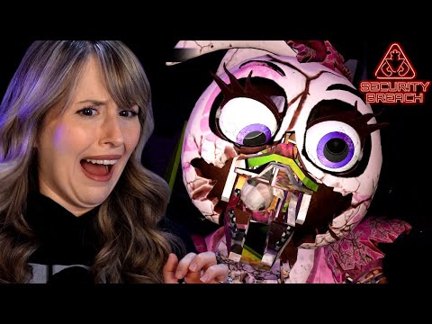 NEW FNAF FAN  PLAYS SECURITY BREACH (FIVE NIGHTS AT FREDDY'S) - PART 2